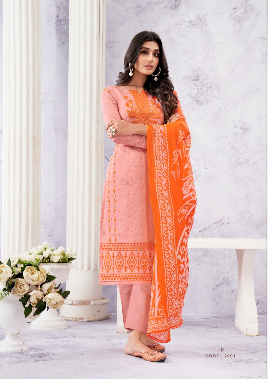 Keval Kafiya 2 Karachi Cotton Fancy Casual Wear Printed Dress Material Collection